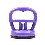 Powerful suction cup for lifting the display - phone screen, purple color